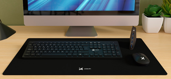 Kit Teclado - Mouse - Hub USB - alfombrilla